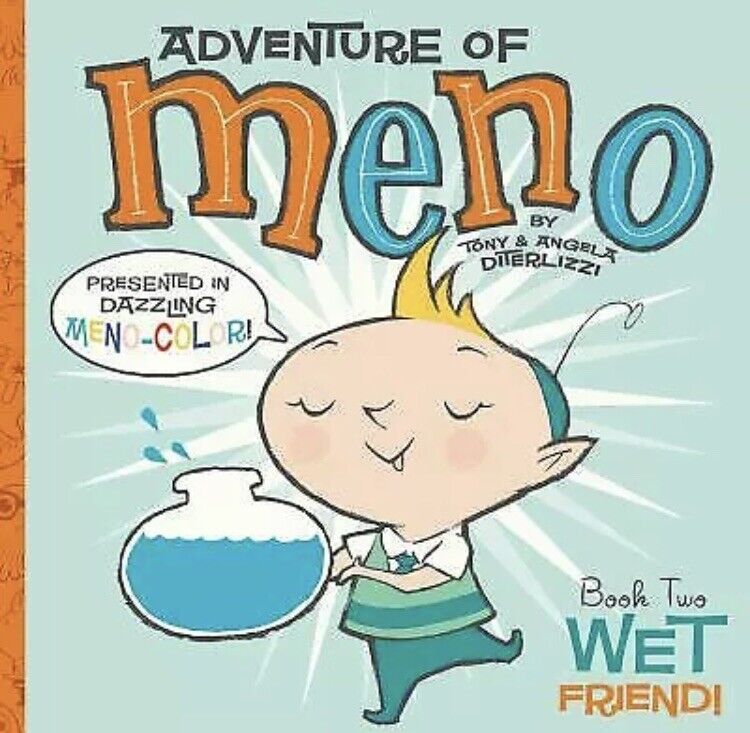 2 Book Bundle ADVENTURE OF MENO Book 1 Big Fun 2 Wet Friend HC Ditterlizzi Kids