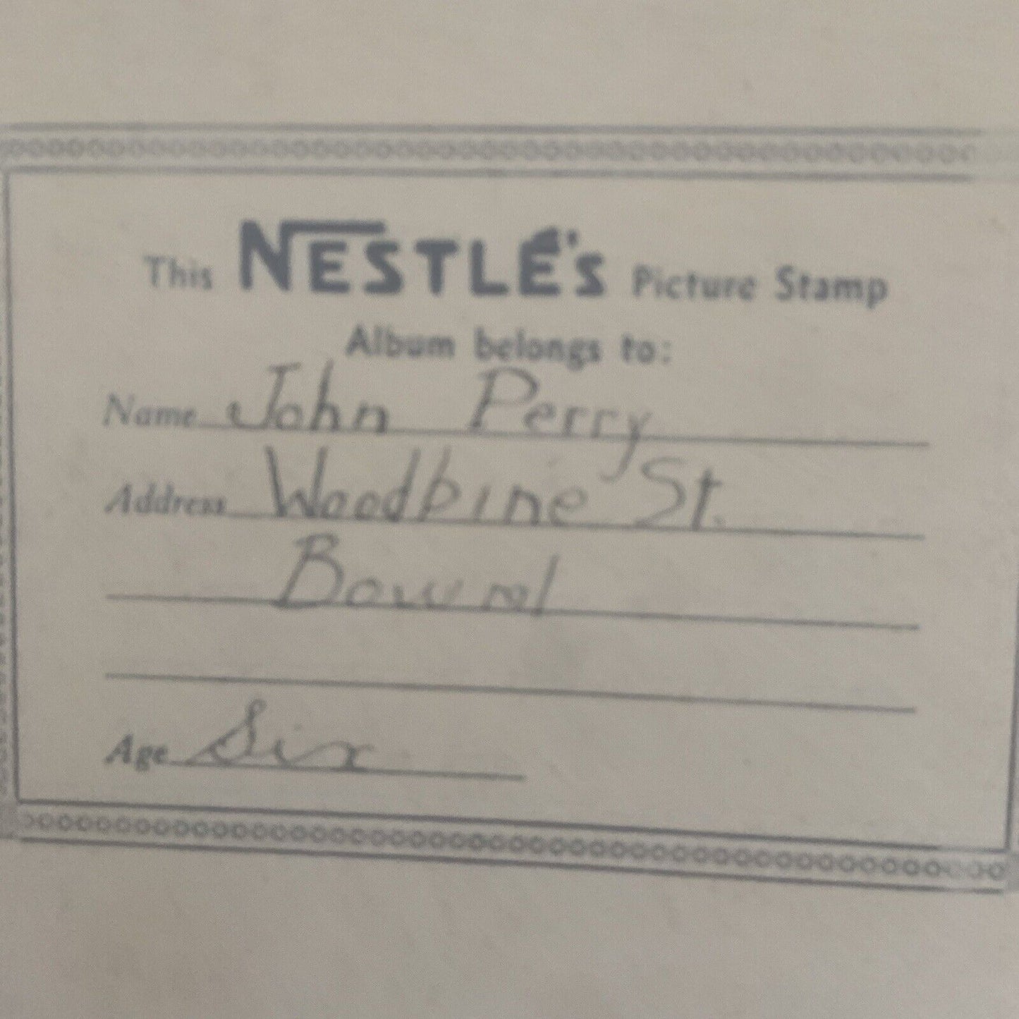 PB Complete Set Nestle’s Picture Stamp Album Wonders of the World V2 1930’s RARE