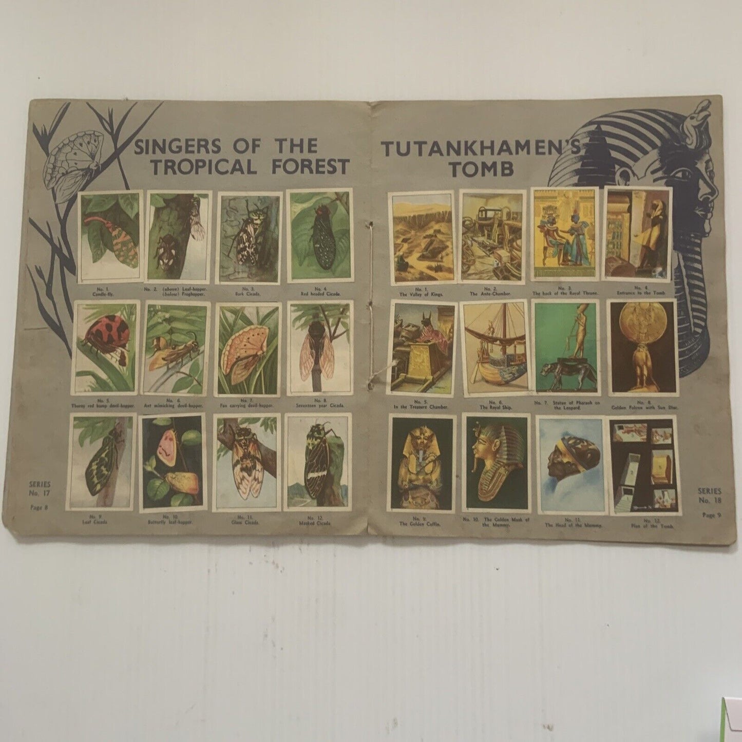 PB Complete Set Nestle’s Picture Stamp Album Wonders of the World V2 1930’s RARE