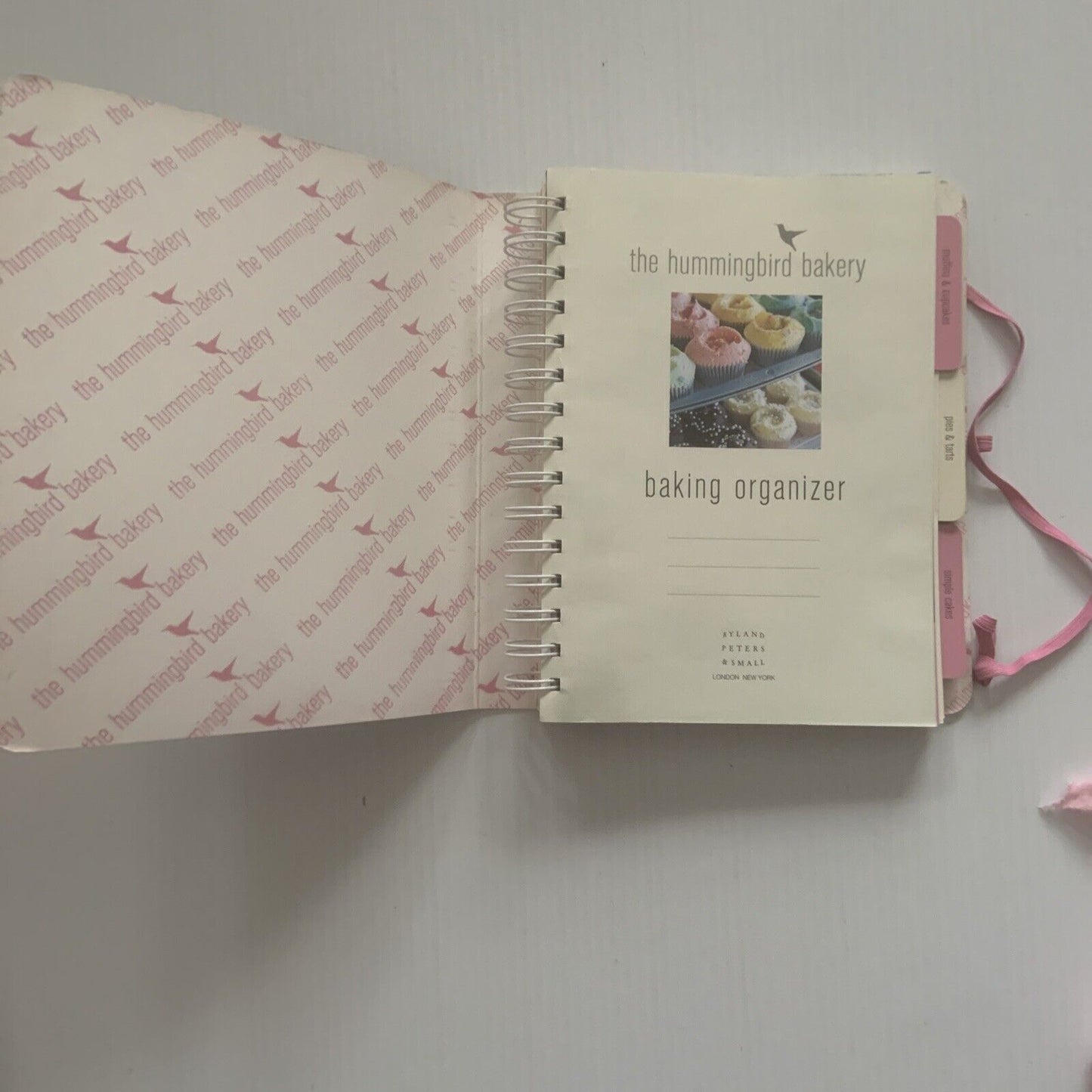 The Hummingbird Bakery Baking Organizer Spiral Bound Ryland Peters & Small