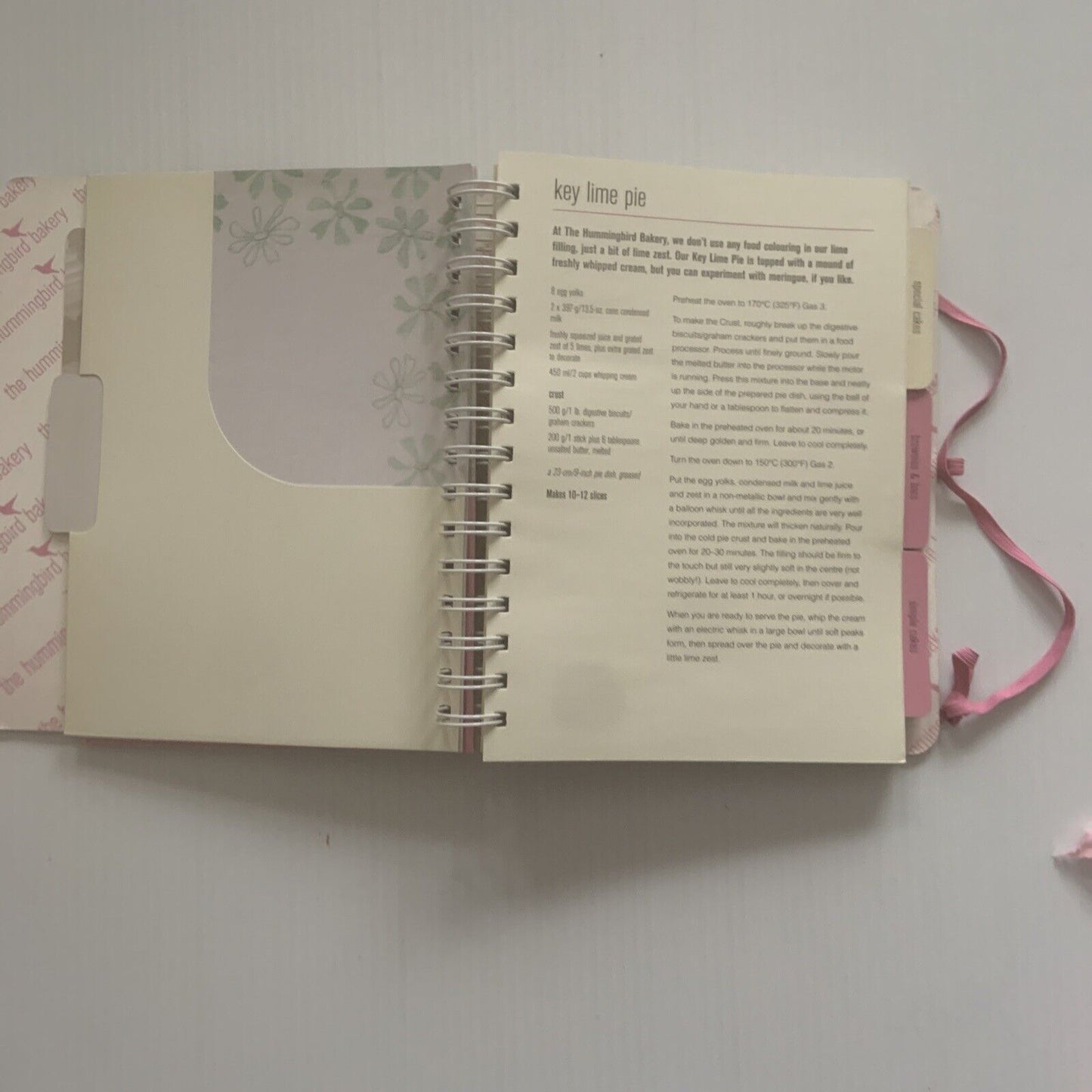 The Hummingbird Bakery Baking Organizer Spiral Bound Ryland Peters & Small