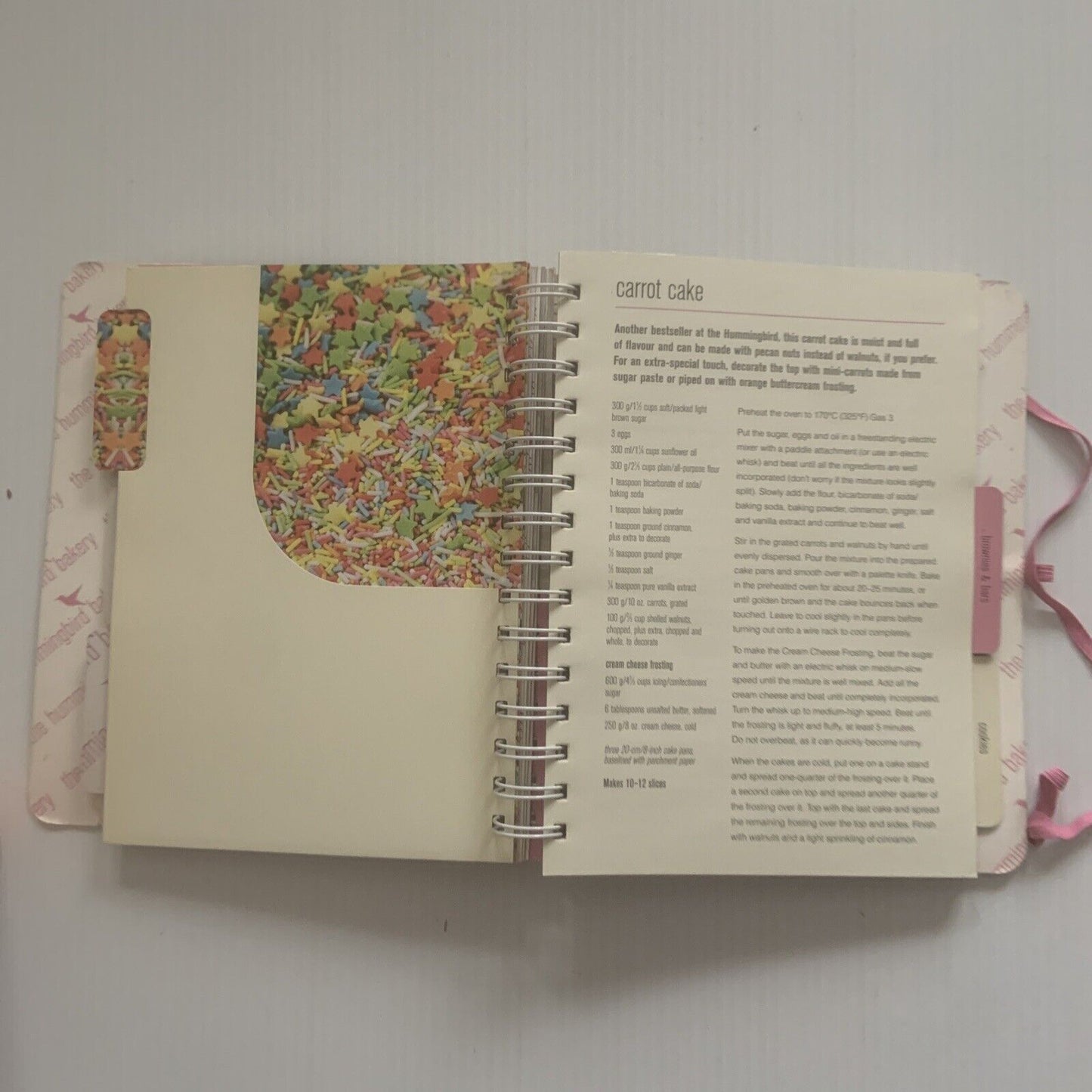 The Hummingbird Bakery Baking Organizer Spiral Bound Ryland Peters & Small