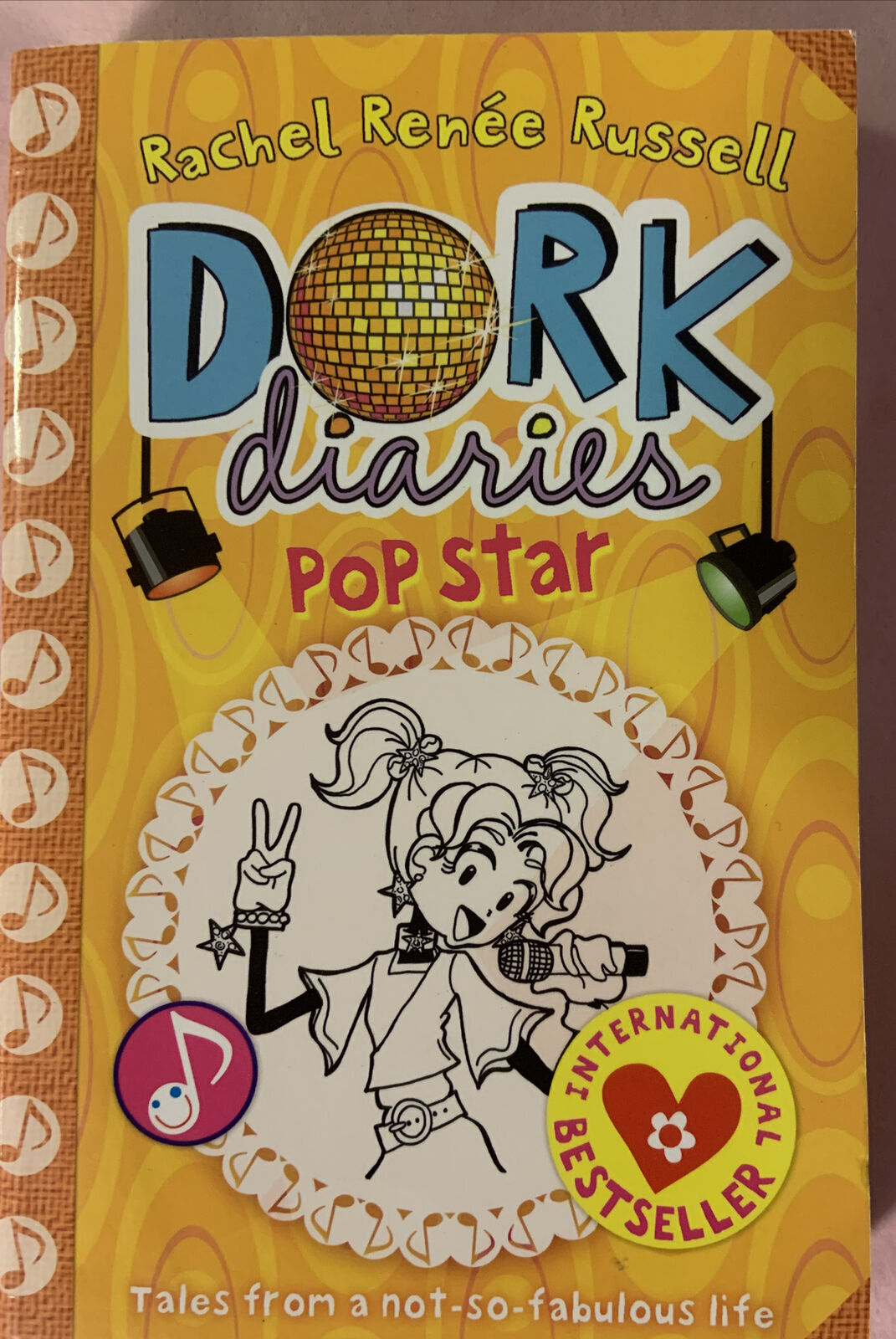 DORK DIARIES 2 Book Bundle Rachel Renee Russell Skating Sensation Pop Star NEW