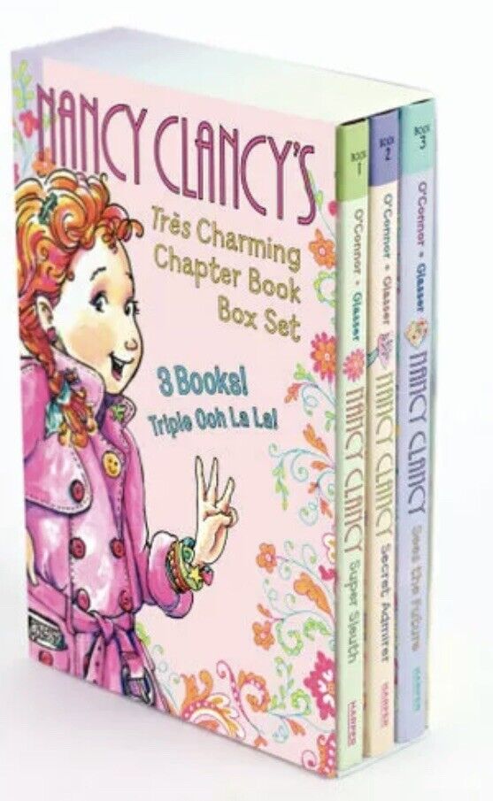 3 Book Bundle Nancy Clancys Tres Charming Chapter Box Set No 1 2 3 Girls