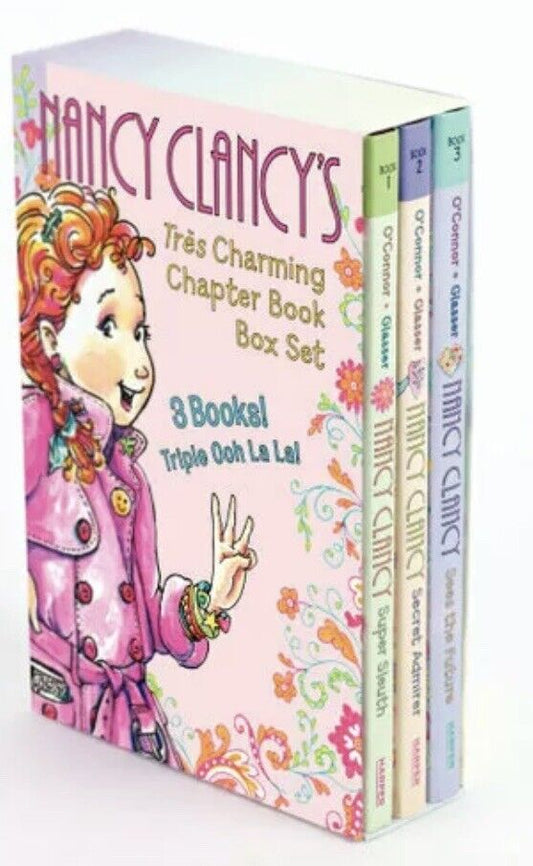 3 Book Bundle Nancy Clancys Tres Charming Chapter Box Set No 1 2 3 Girls