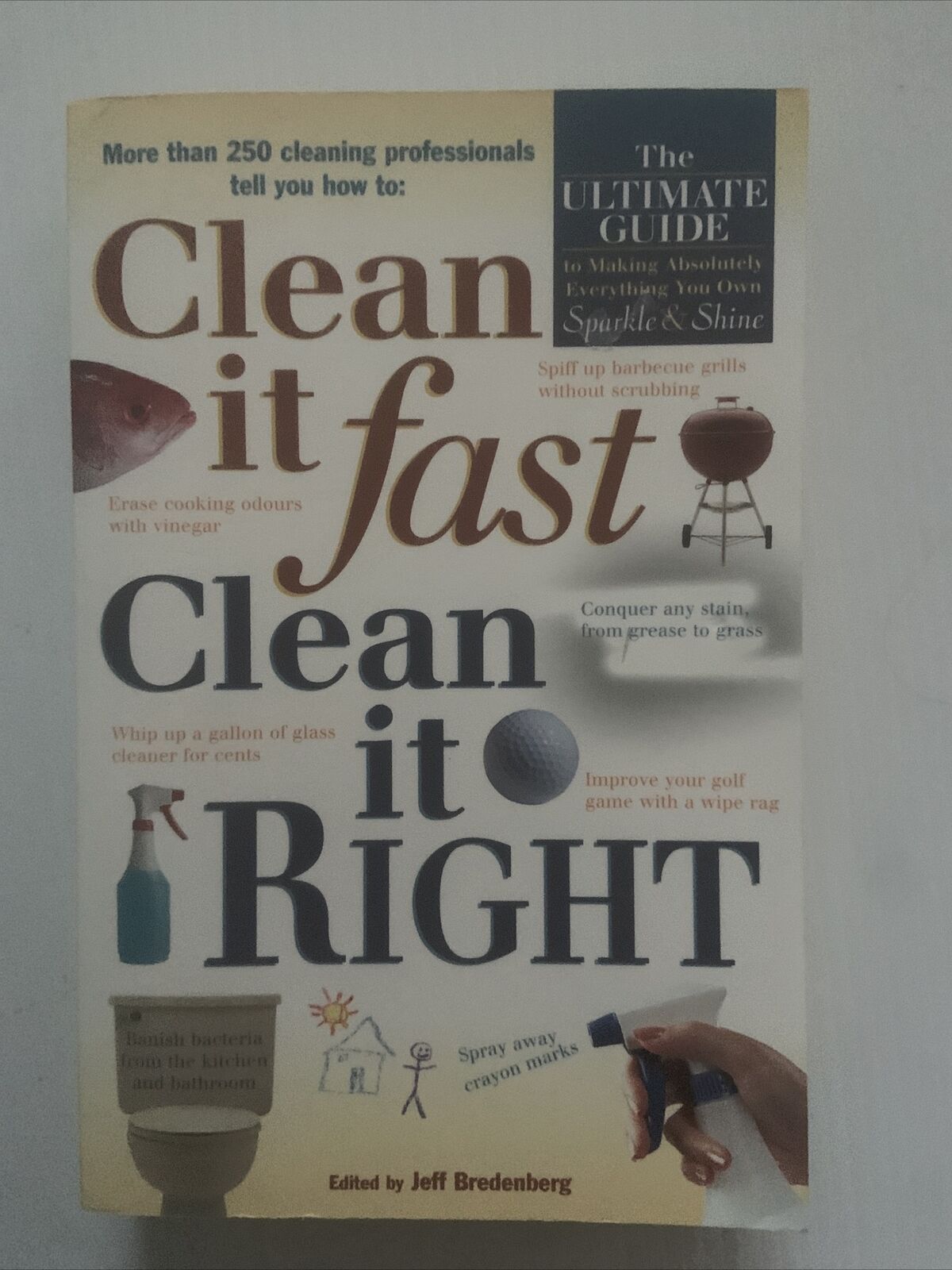 PB Book Clean it Fast Clean it Right The Ulitmate Guide House Garden Maintenance