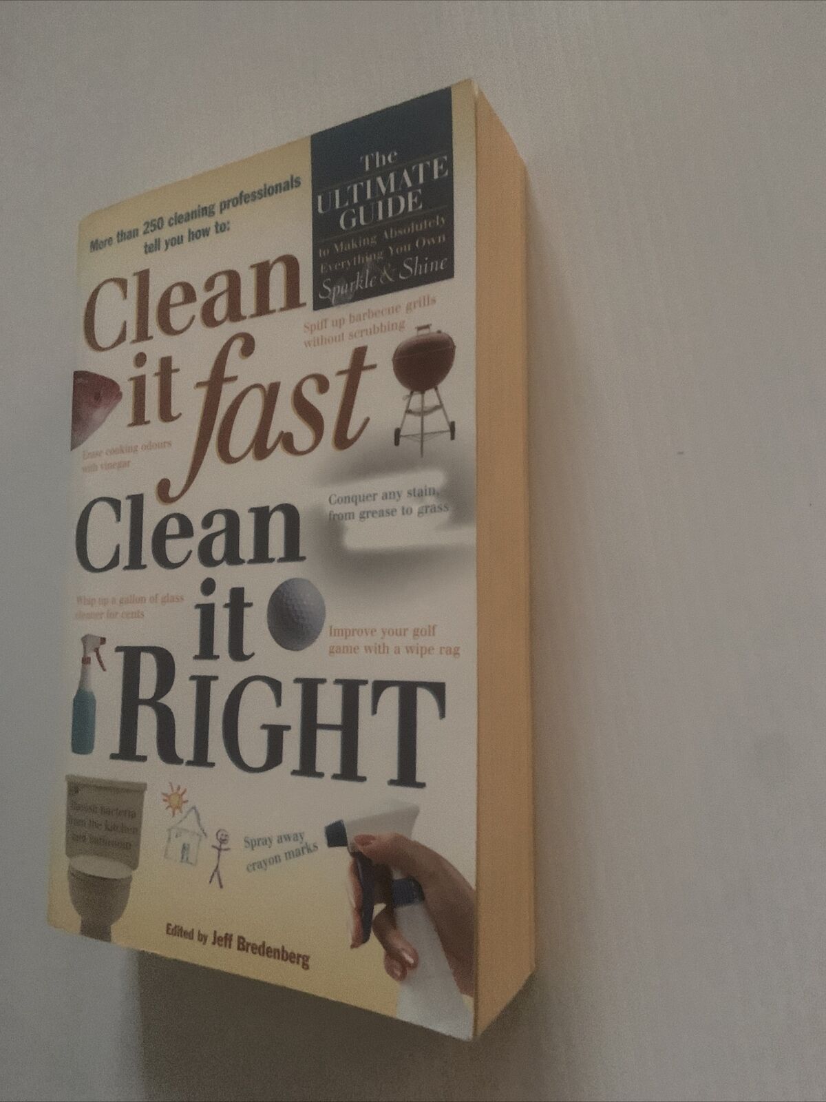 PB Book Clean it Fast Clean it Right The Ulitmate Guide House Garden Maintenance