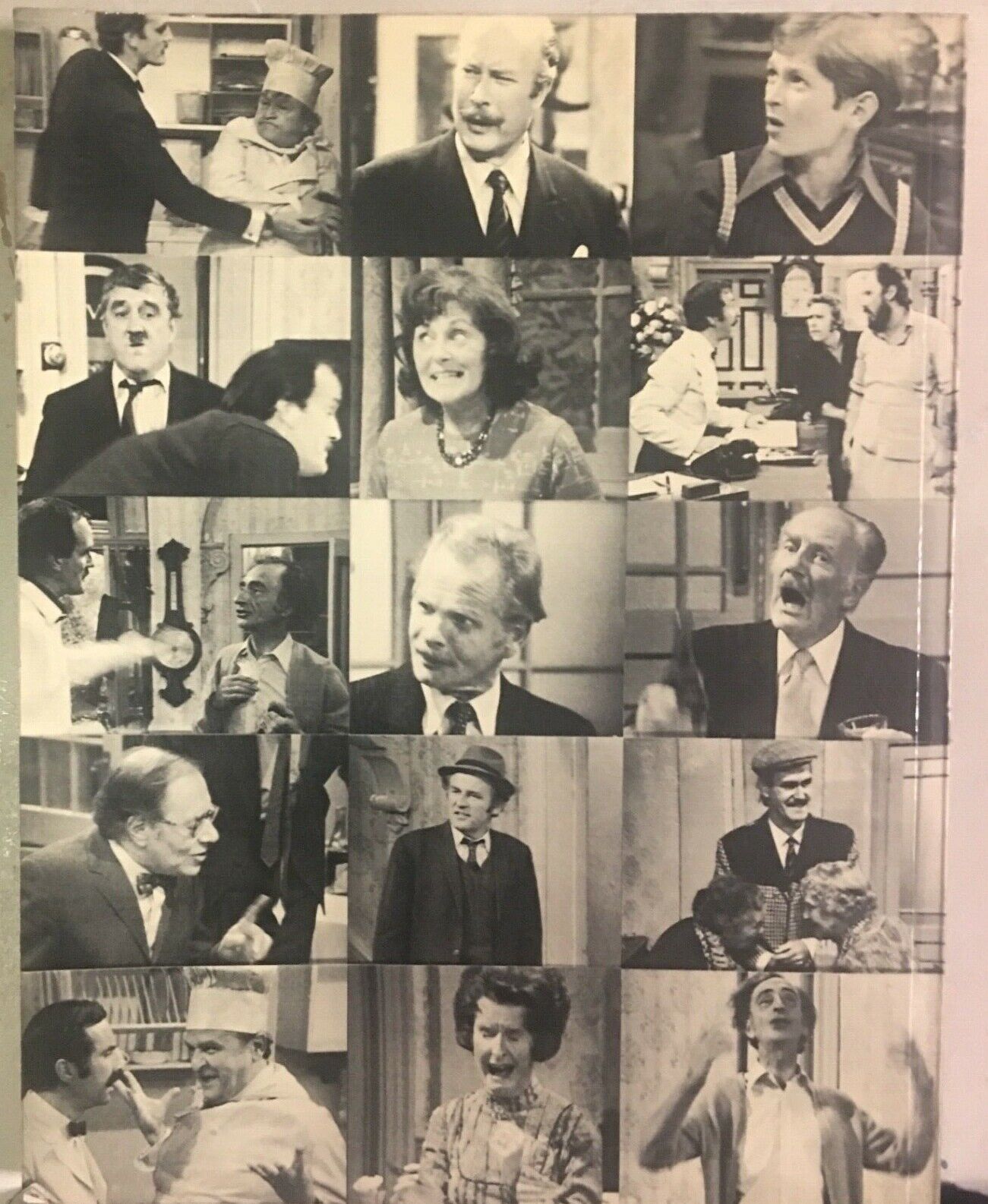 FAWLTY TOWERS by John Cleese & Connie Booth BW Photos Large PB Cult 3 Scripts