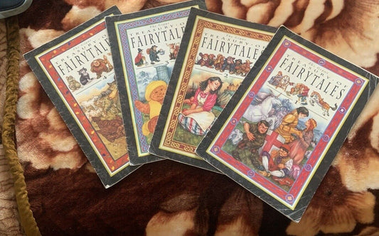 PB 4 Book Bundle The Giant Treasury of Fairytales See Pics For Stories 85 x 26cm