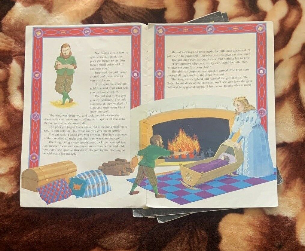 PB 4 Book Bundle The Giant Treasury of Fairytales See Pics For Stories 85 x 26cm
