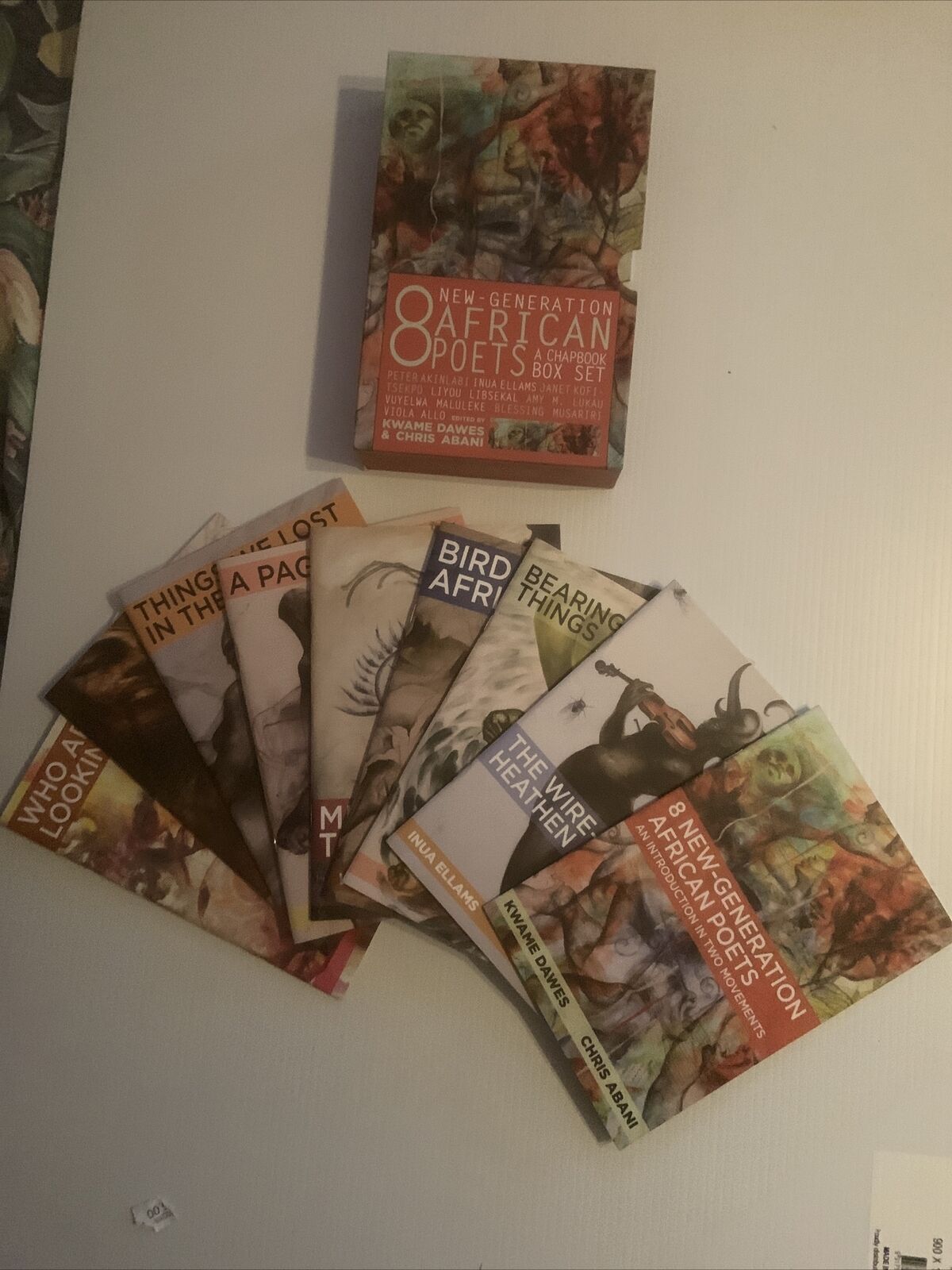8 NEW-GENERATION AFRICAN POETS  A Chapbook Box Set No 8 K Dawes C Abani NEW