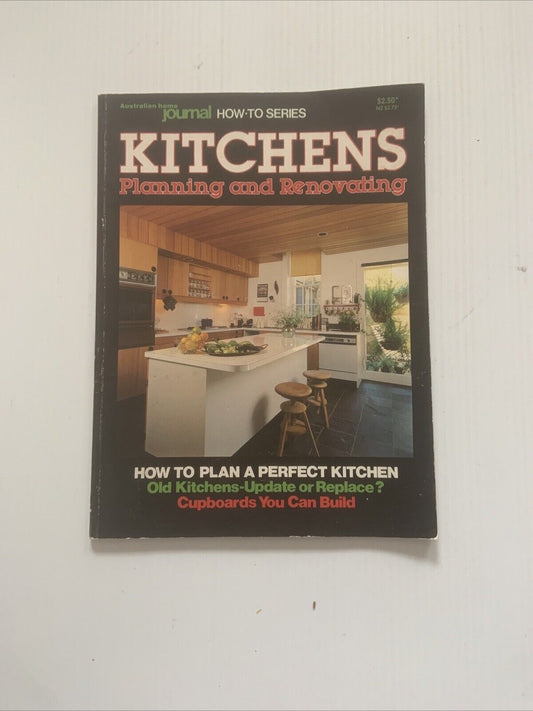 Australian Home Journal How To Series Kitchens 1970's