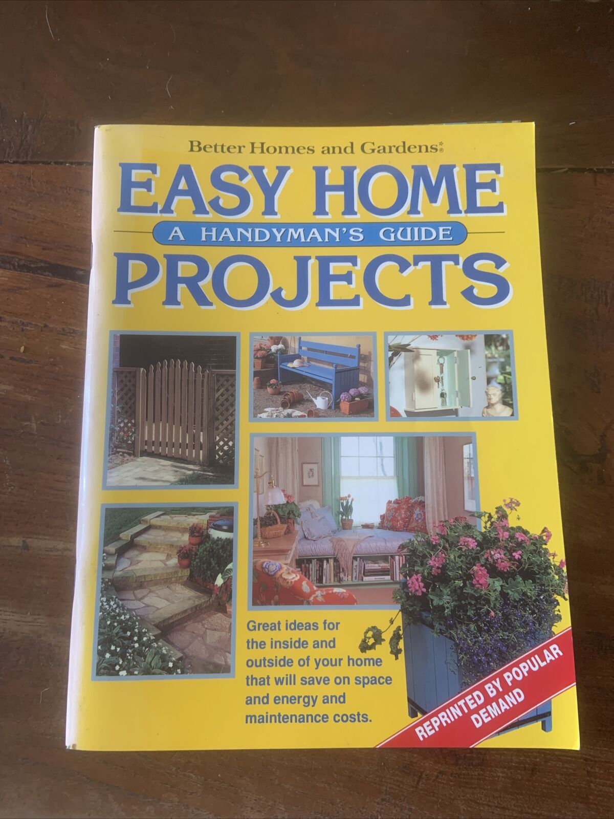 Book Better Homes and Gardens Easy Home Projects A Handyman's Guide Australia