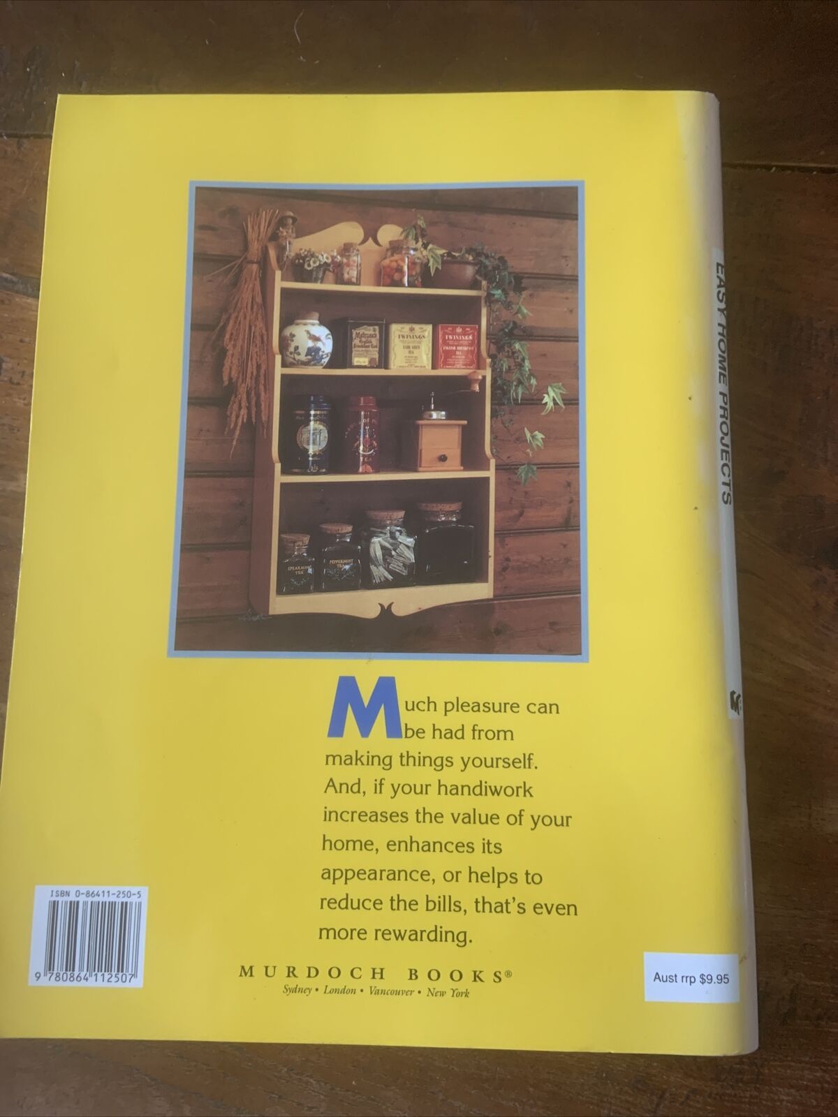 Book Better Homes and Gardens Easy Home Projects A Handyman's Guide Australia