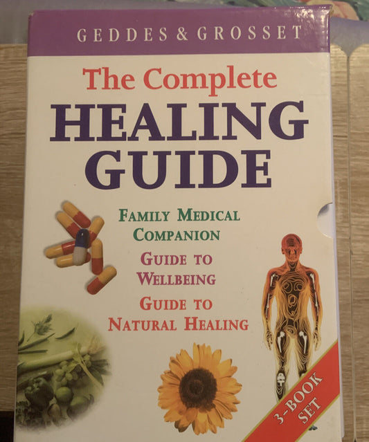 3 Book Set THE COMPLETE HEALING GUDE Family Medical Companion Geddes & Grosset