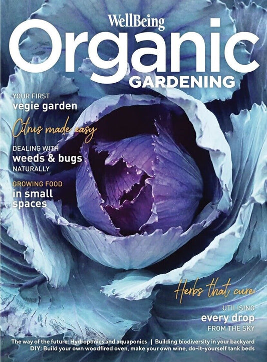 Bookazine WellBeing Organic Gardening Magazine Universal Media Tara Graham NEW