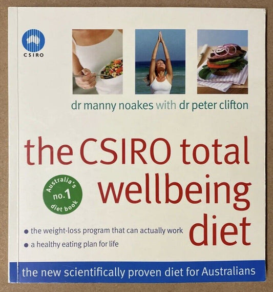 PB Cookbook CSIRO Total Wellbeing Diet Peter Clifton Manny Noakes 2005 Recipes