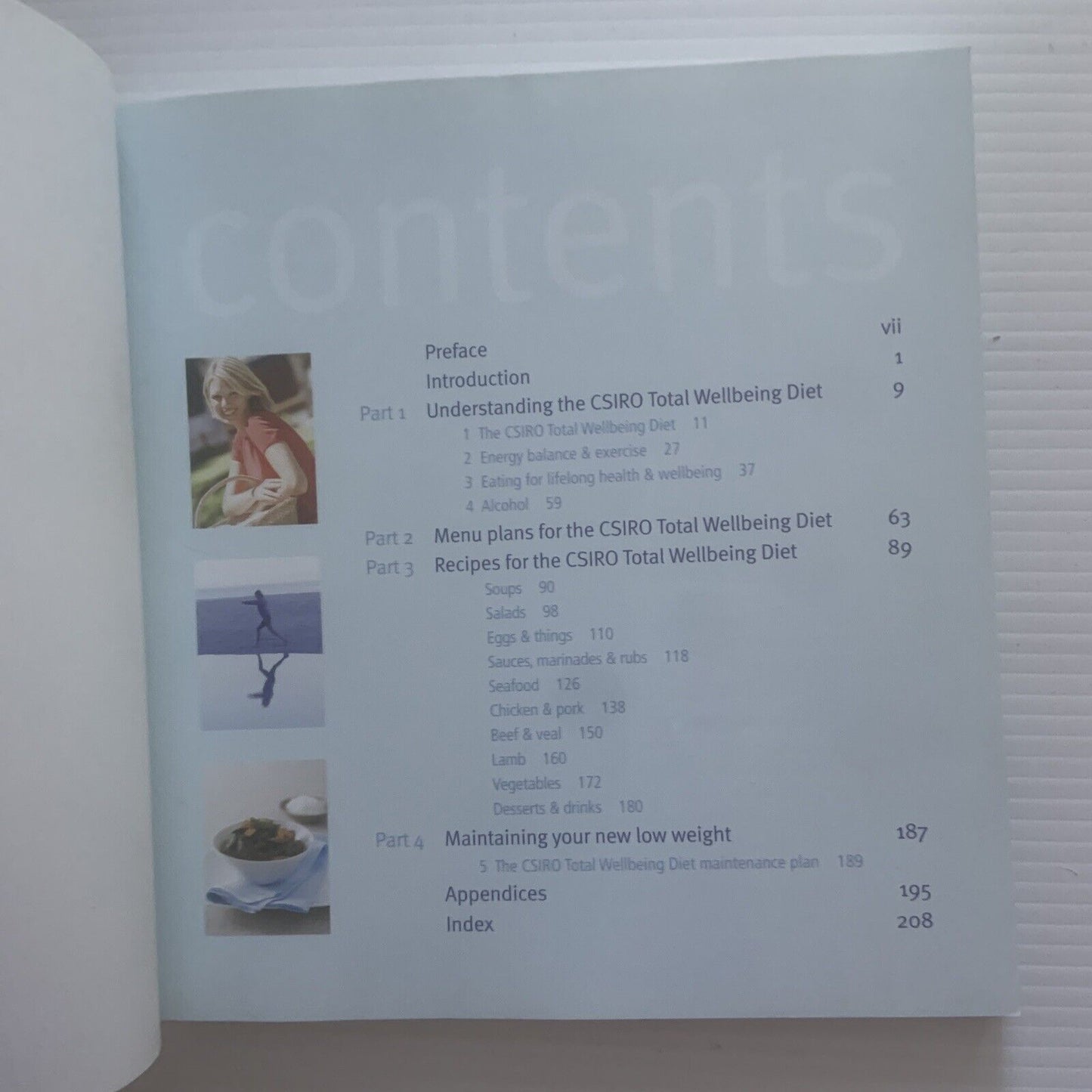 PB Cookbook CSIRO Total Wellbeing Diet Peter Clifton Manny Noakes 2005 Recipes