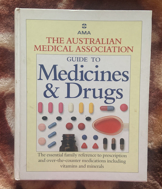 HC AMA Guide to Medicines & Drugs Readers Digest 1990 Australia Health Wellbeing