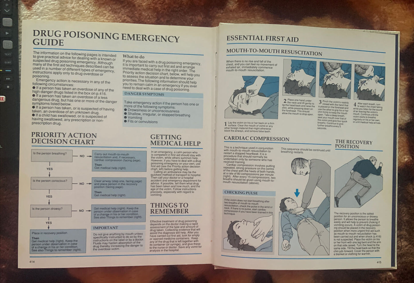 HC AMA Guide to Medicines & Drugs Readers Digest 1990 Australia Health Wellbeing