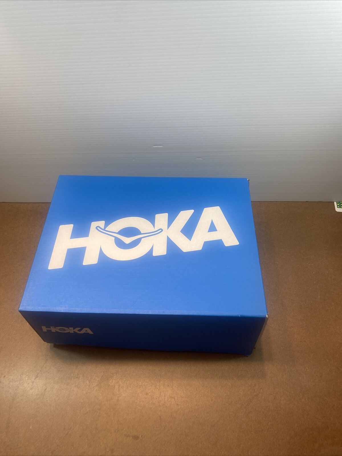 EMPTY BOX HOKA One One Clifton 9 Wide Men's Size 10 2E 1132210 BWHT New