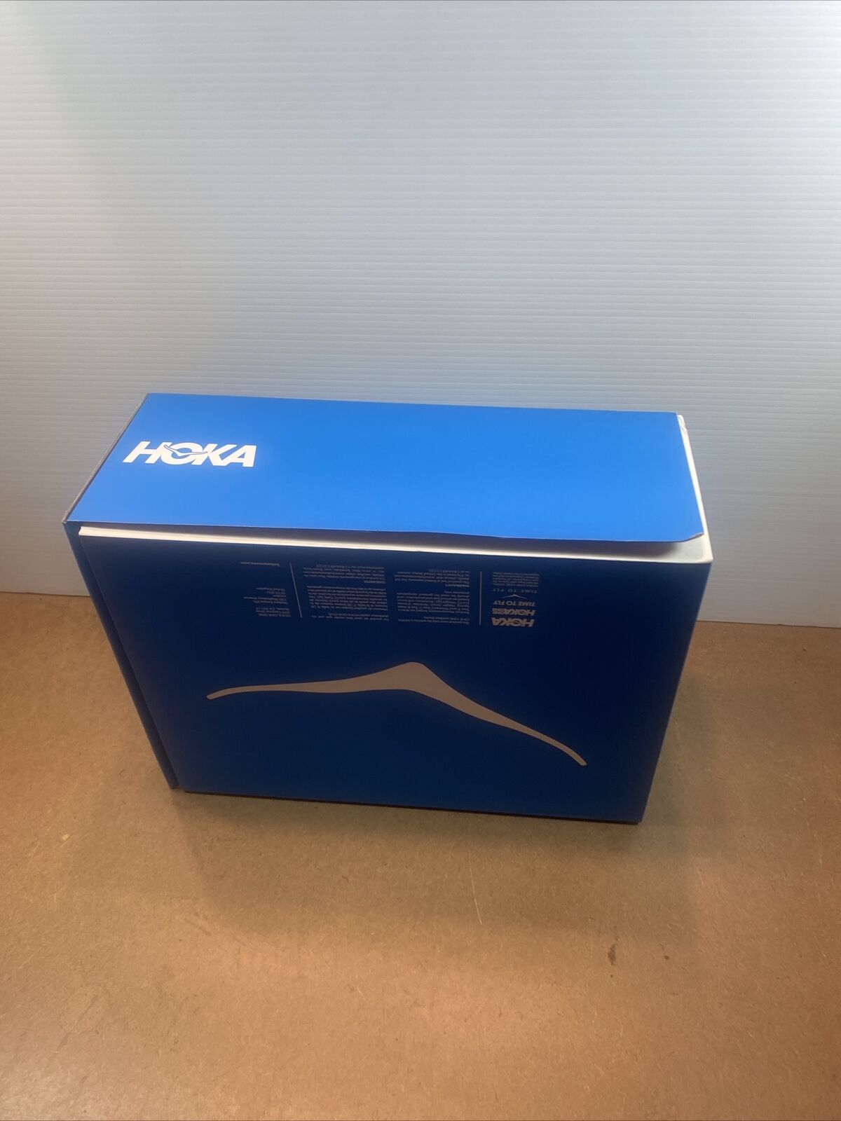EMPTY BOX HOKA One One Clifton 9 Wide Men's Size 10 2E 1132210 BWHT New