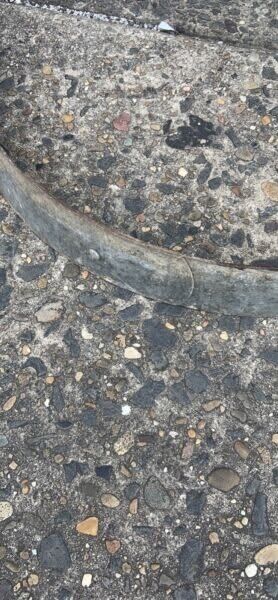 2x WINE BARREL RINGS HOOPS Galvanised Steel BANDS fit for purpose upcycle rustic