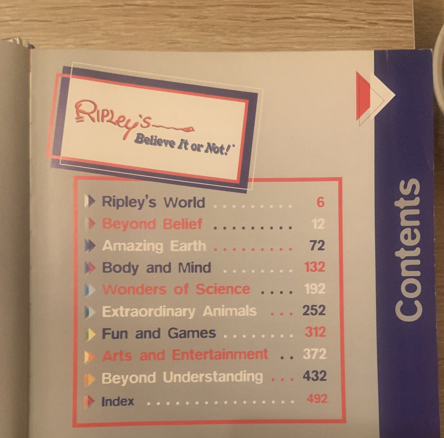 HC Book Ripley's Believe it or Not Curioddities Seriously Weird Illustrated