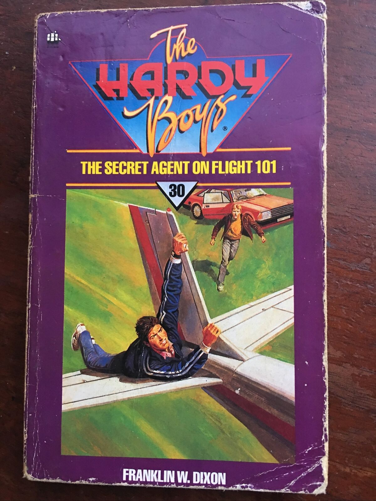 PB Book Hardy Boys Mystery THE SECRET AGENT ON FLIGHT 101 #30 Franklin W. Dixon