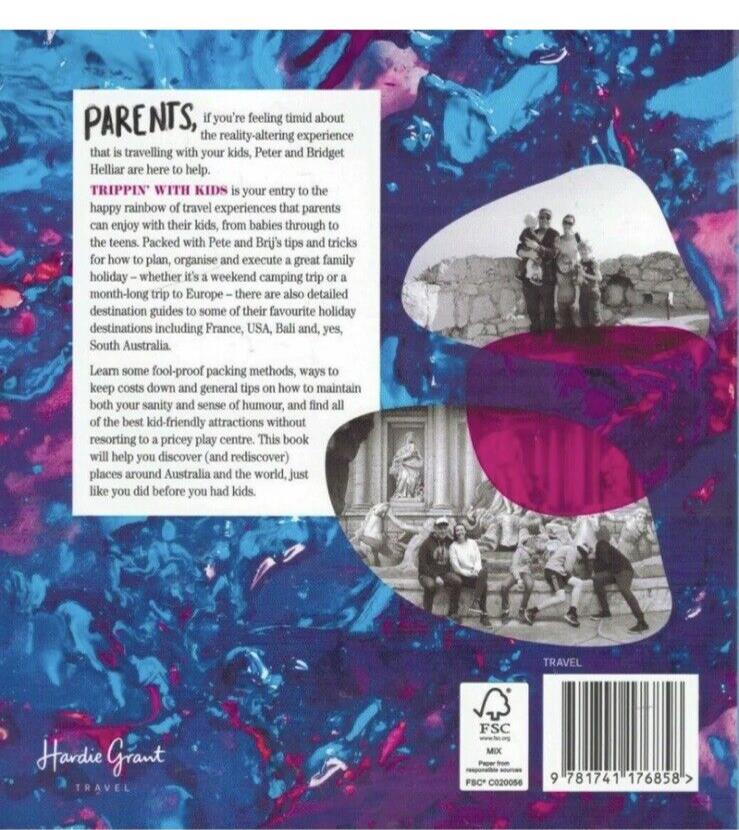 Bookazine Trippin' With Kids Peter & Bridget Helliar 2020 PB Travel Holiday NEW