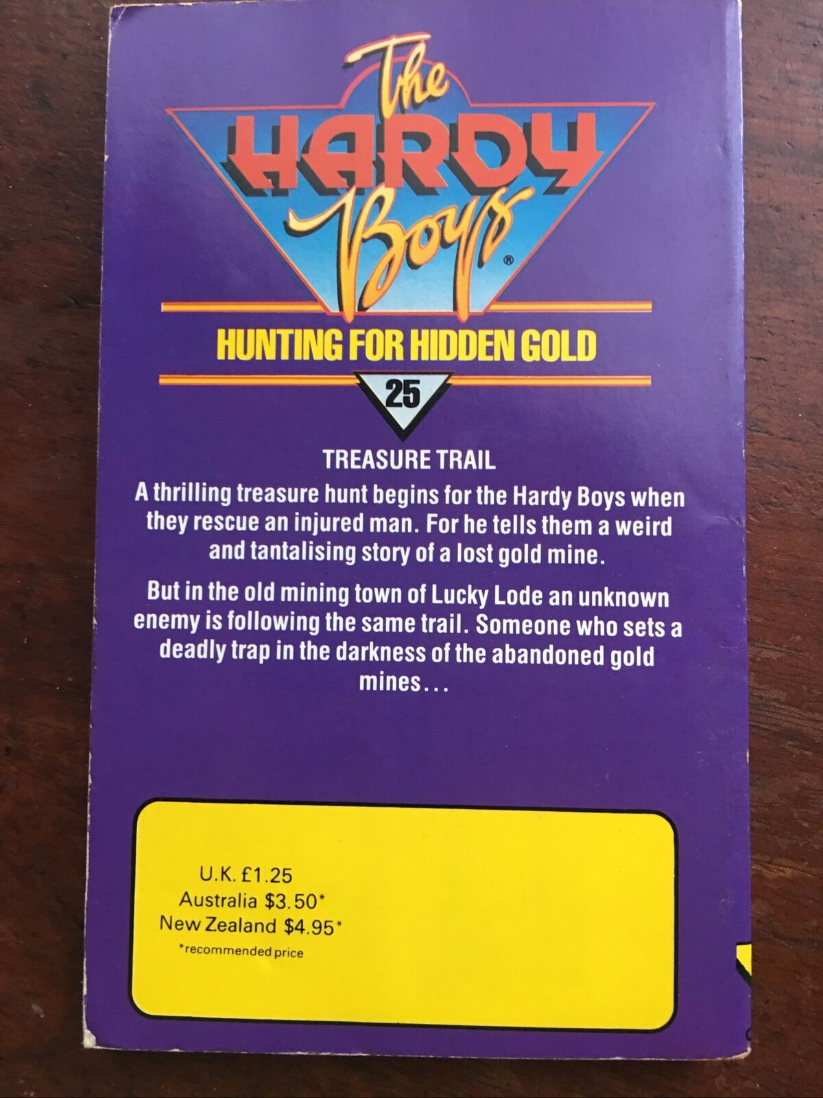 PB Book Hunting for Hidden Gold #25 Hardy Boys Mystery Stories Franklin W Dixon