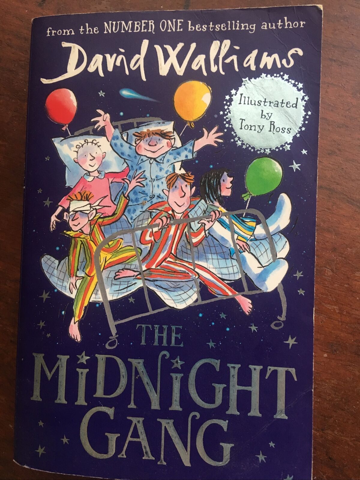 PB Book THE MIDNIGHT GANG by David Walliams 2016 Tony Ross Children KIDS