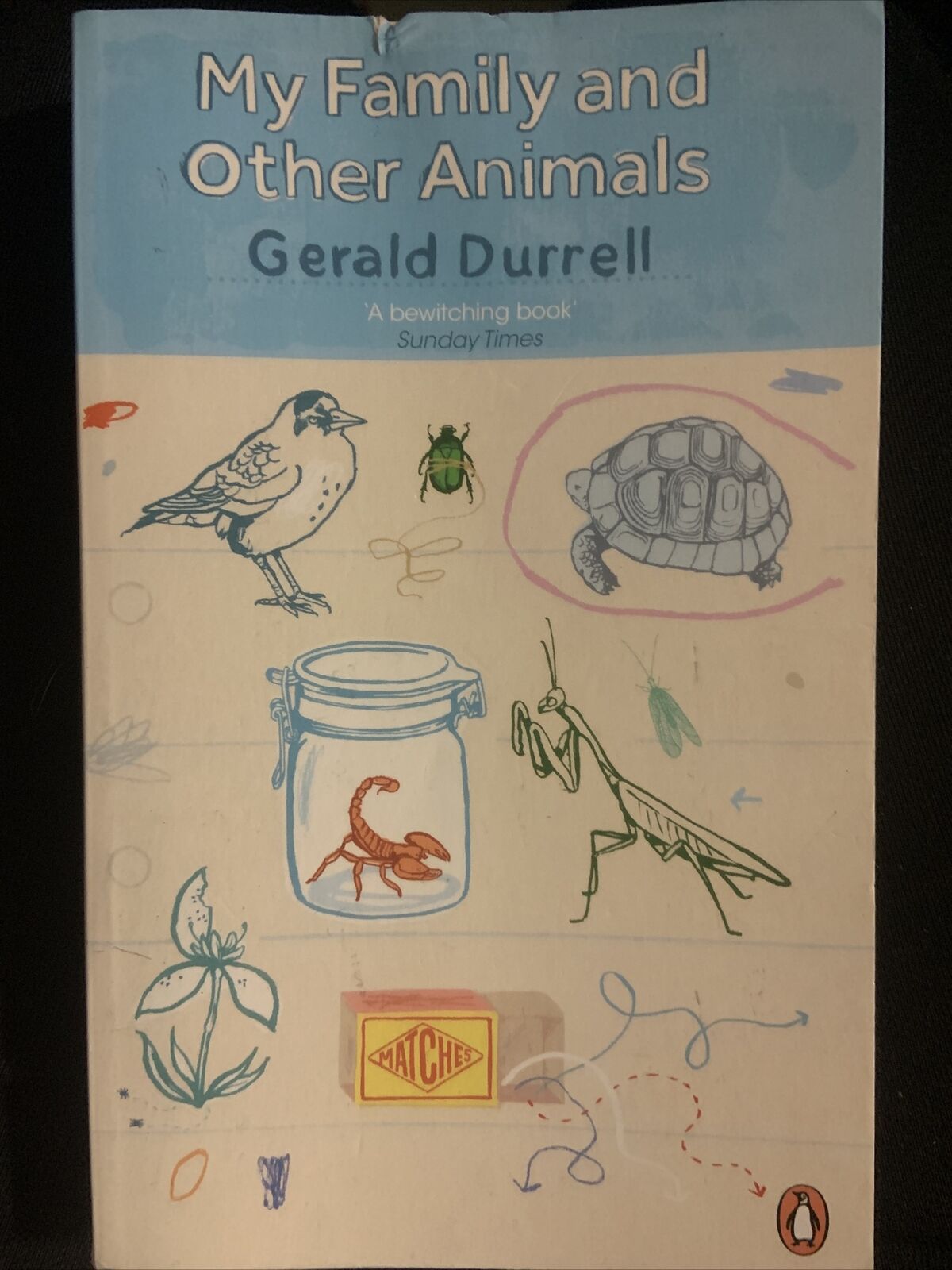 PB Book MY FAMILY AND OTHER ANIMALS By Gerald Durrell Kids Penguin Essentials