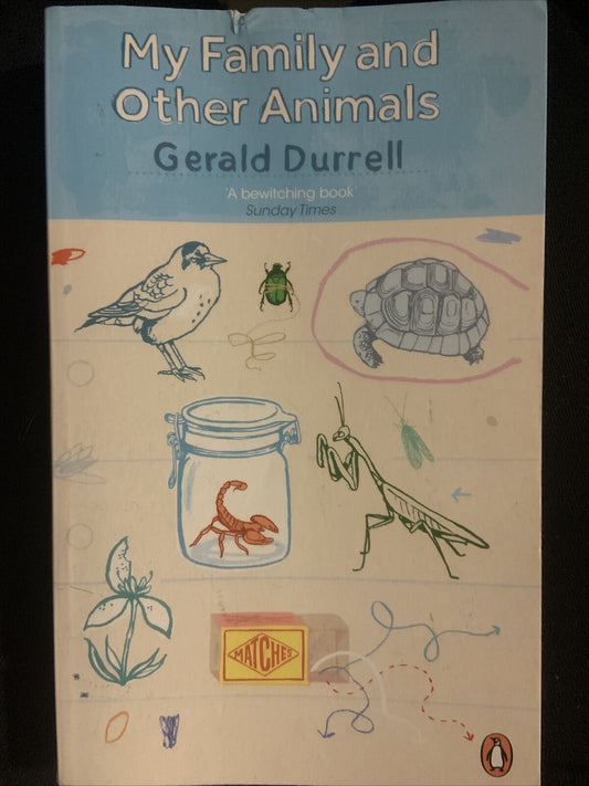 PB Book MY FAMILY AND OTHER ANIMALS By Gerald Durrell Kids Penguin Essentials