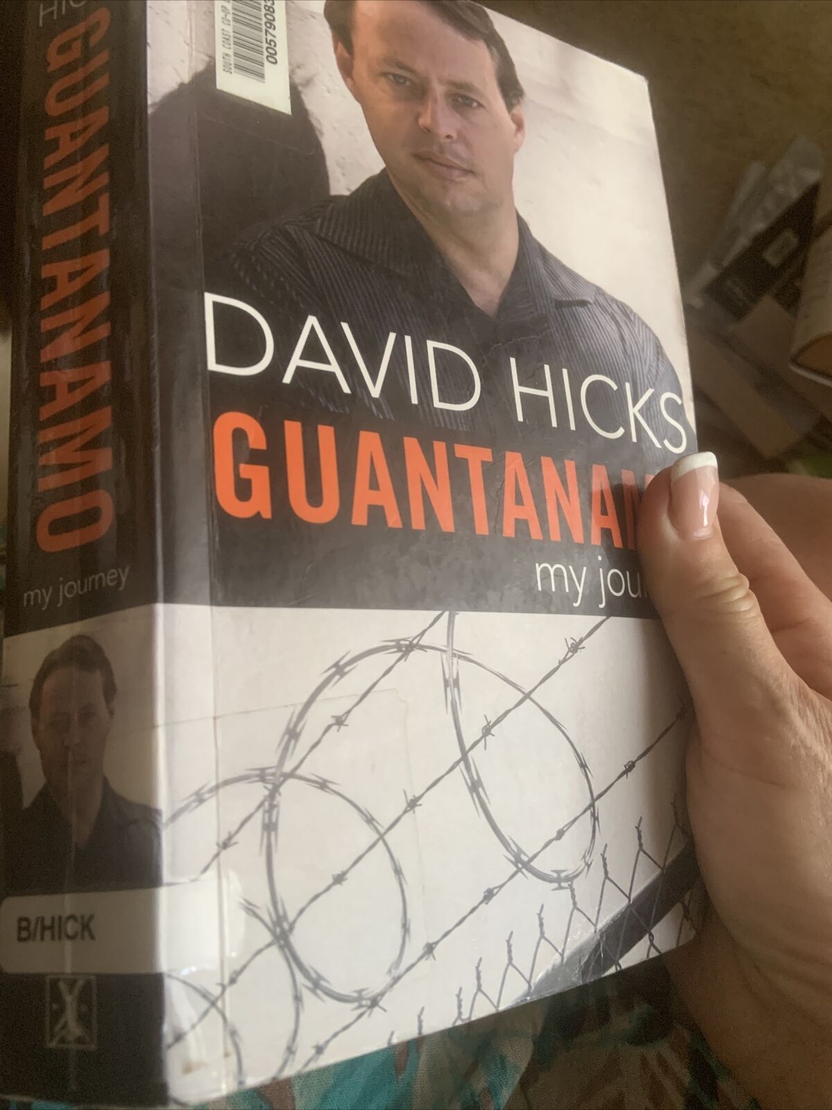 PB Book Guantanamo My Journey David Hicks 2010 Ex Library True Story Prison