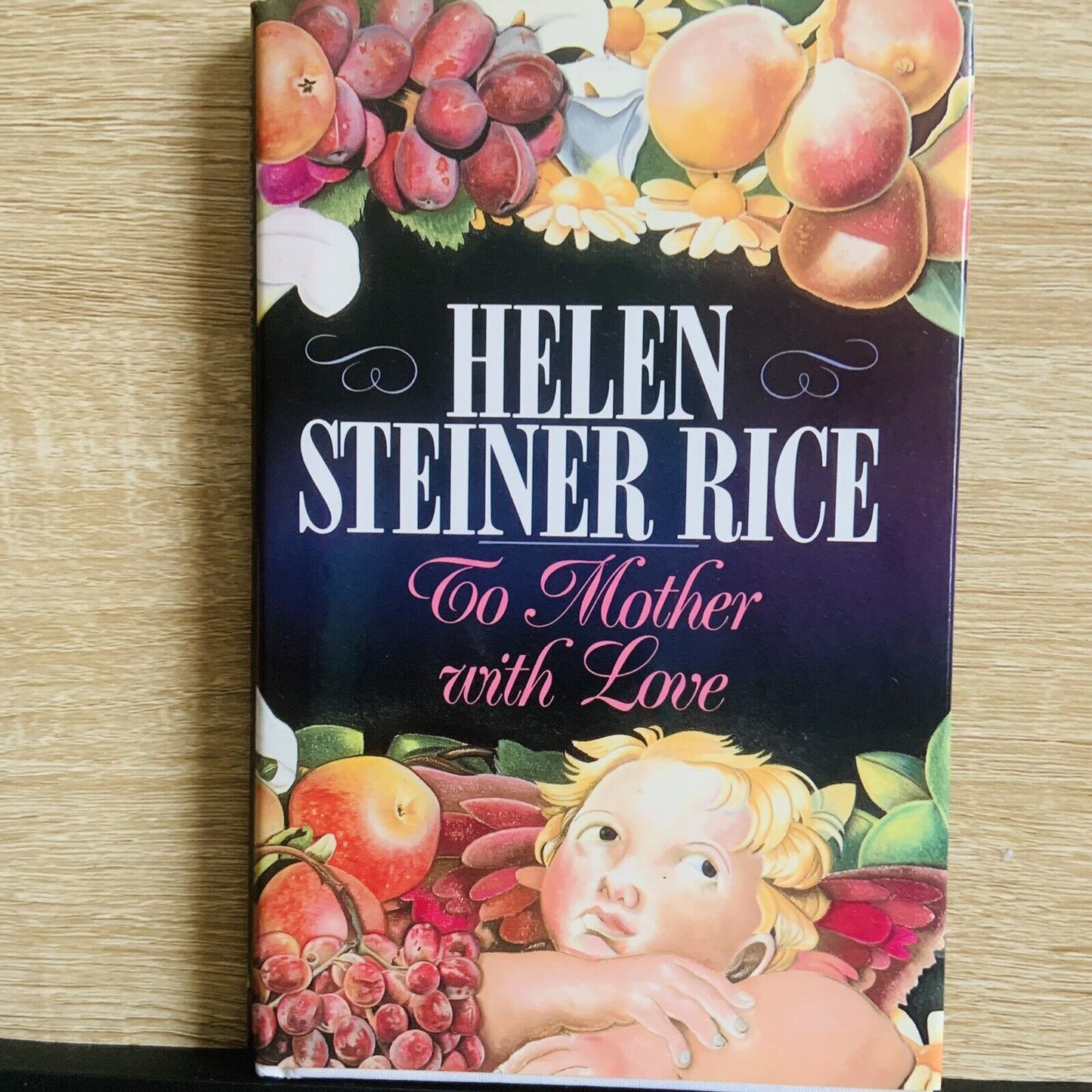 HC Book TO MOTHER WITH LOVE by Helen Steiner Rice DJ 1992 Inscribed Like New