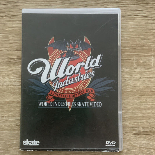 DVD WORLD INDUSTRIES SKATE VIDEO SINCE 1988 Limited Edition SKATEBOARD MIKE CRUM
