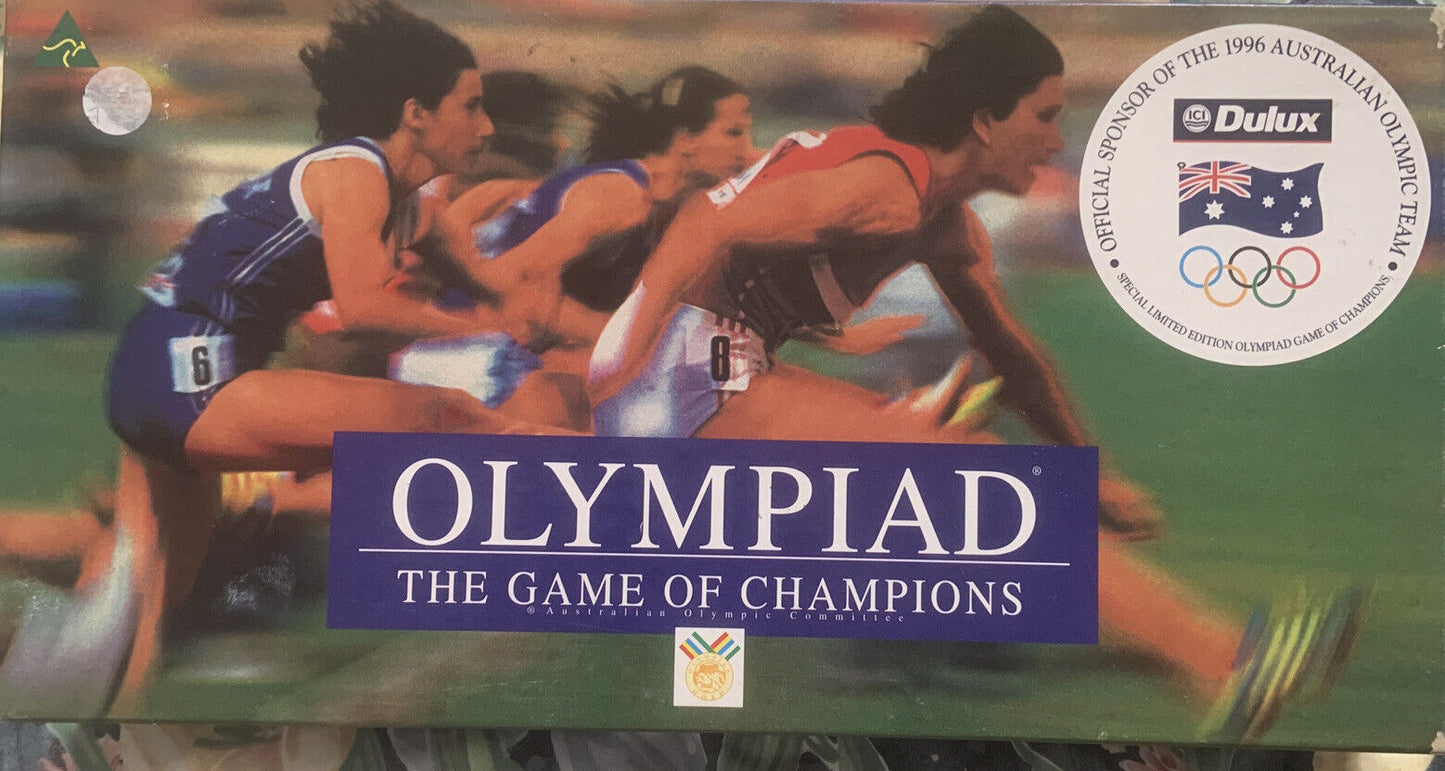 Board Game OLYMPIAD THE GAME OF CHAMPIONS 1996 Special Limited Edition Deluxe
