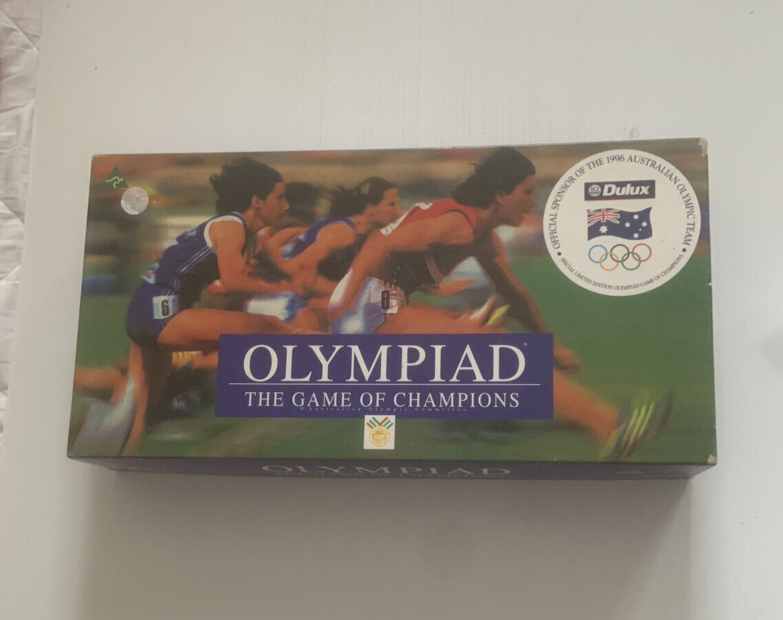 Board Game OLYMPIAD THE GAME OF CHAMPIONS 1996 Special Limited Edition Deluxe