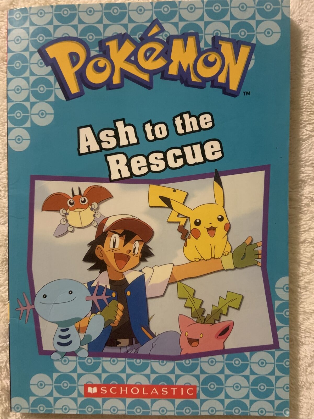POKÉMON Ash to the Rescue Tracey West English Pokemon Adventure #15 of 16