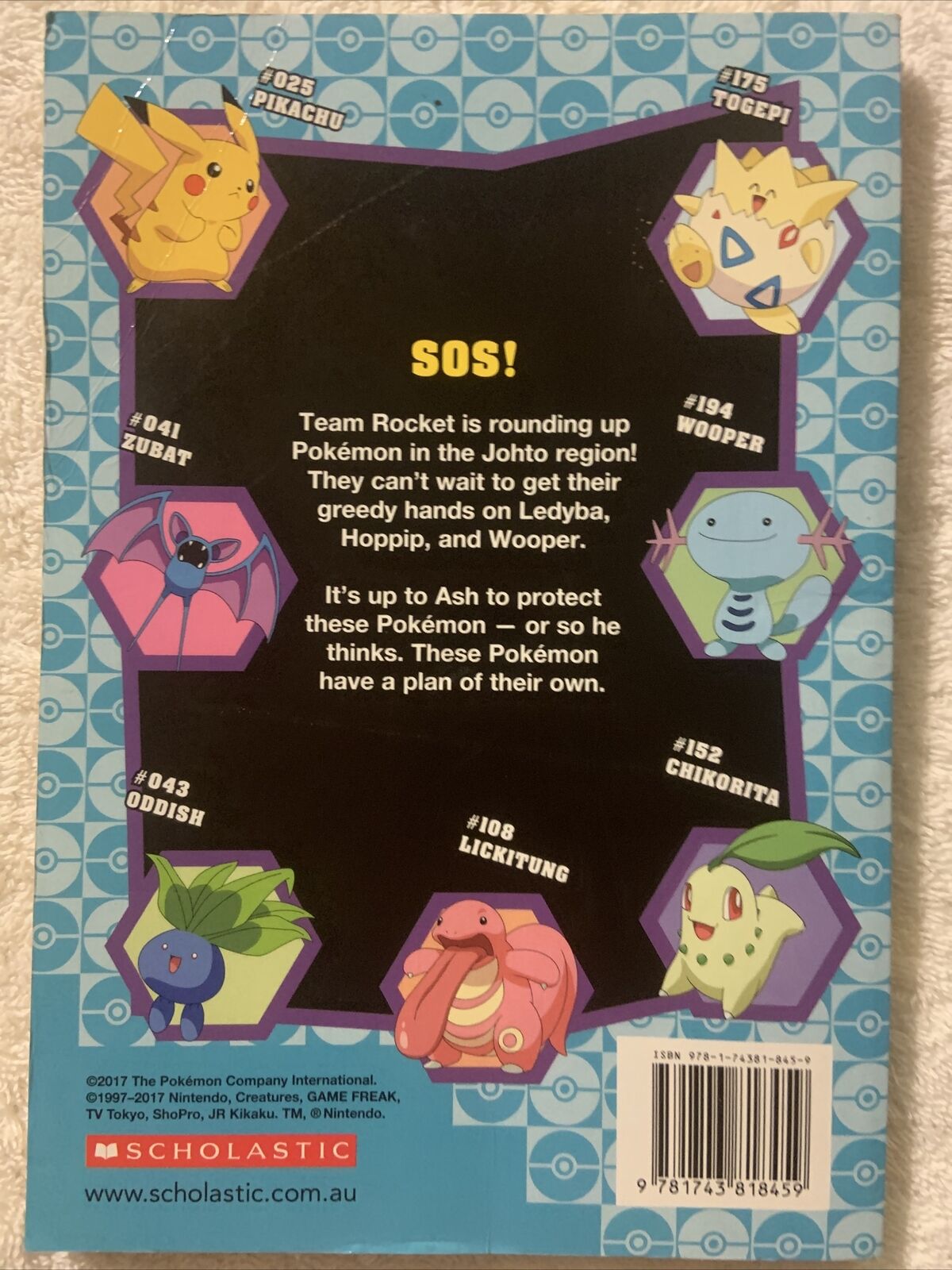 POKÉMON Ash to the Rescue Tracey West English Pokemon Adventure #15 of 16