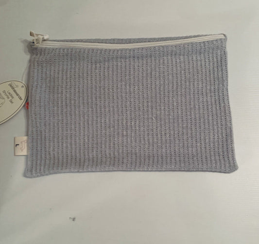 PETER ALEXANDER Pyjama Sleepwear PJ Bag Zip Close Soft Waffle BAG ONLY 32X23cm