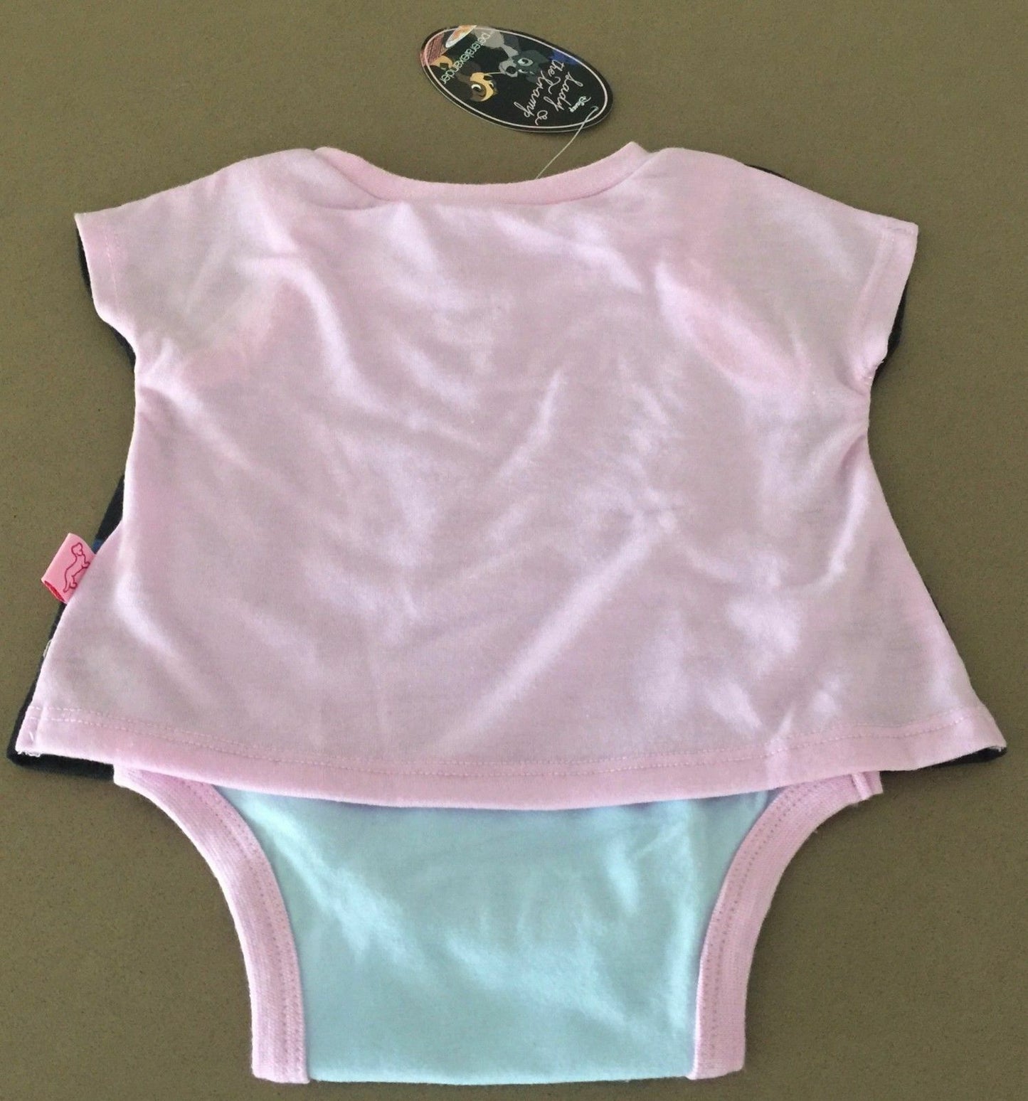 Baby Girl PETER ALEXANDER Short Romper Lady & The Tramp Size 0000 0 - 3 mths NEW
