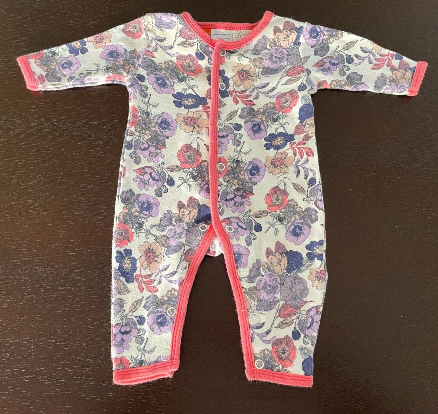 Baby CHARLIE & ME Rompers x 2 Newborn  Multicoloured & Pattern Cotton Size 0000