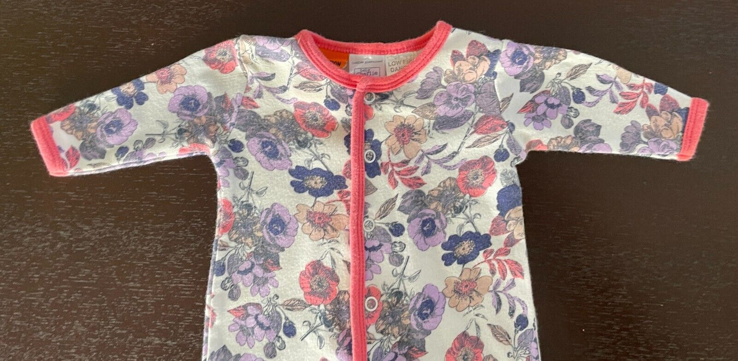 Baby CHARLIE & ME Rompers x 2 Newborn  Multicoloured & Pattern Cotton Size 0000