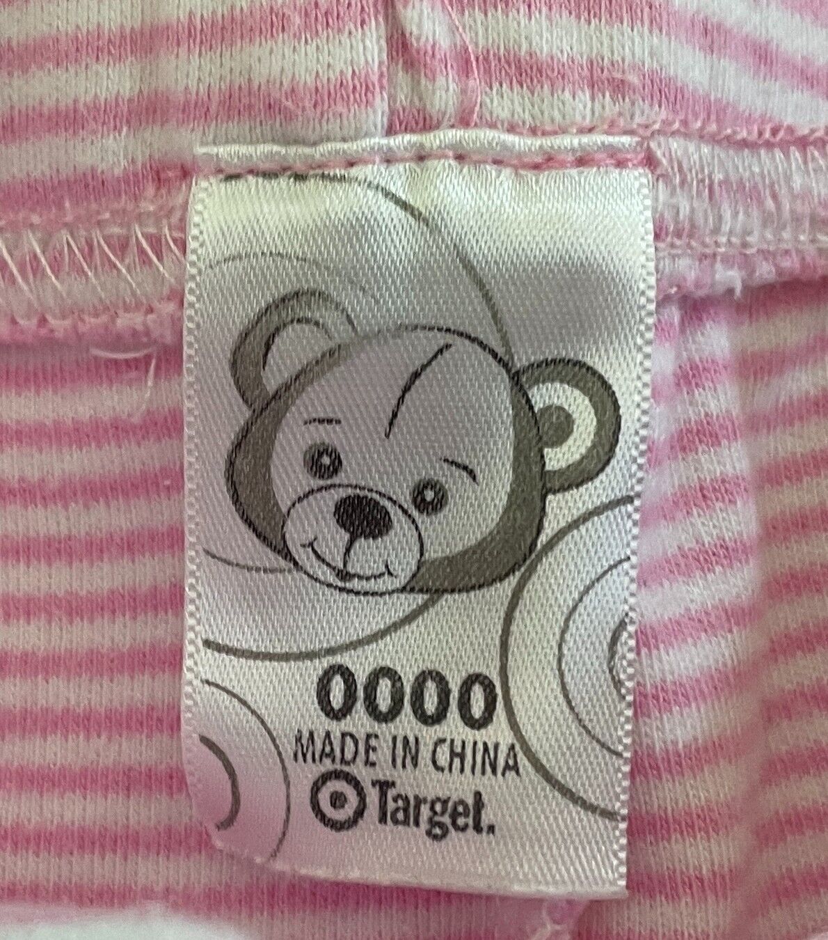 Baby Girl TARGET 2 Piece Set Long Sleeve Top & Pants Pink & White Bird Size 0000