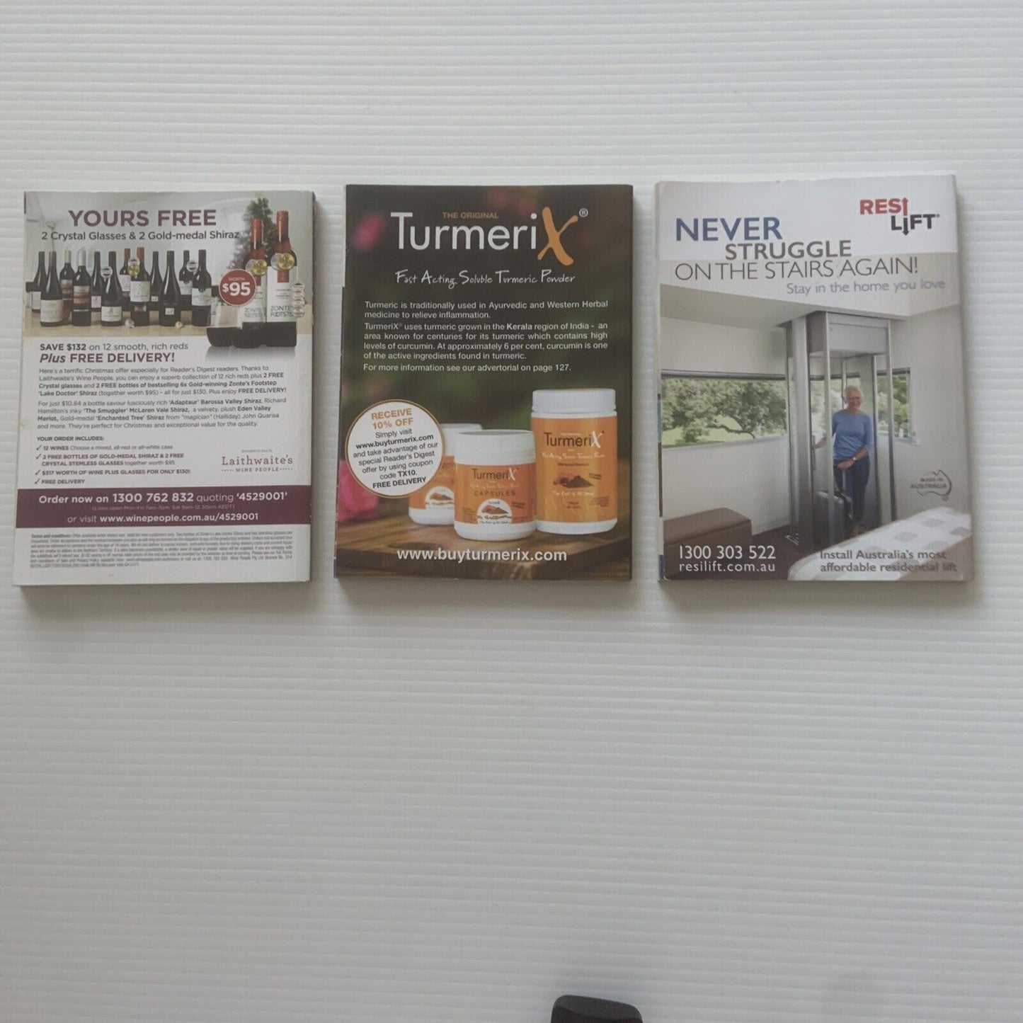 3 Book Bundle Lot Australia Reader's Digest Magazine Dec 2018 Feb 2019 Nov 2020