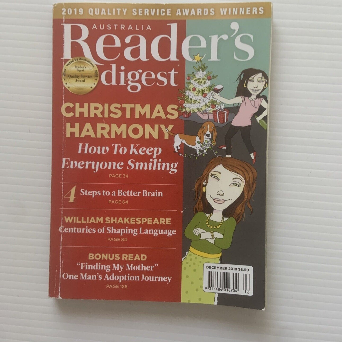 3 Book Bundle Lot Australia Reader's Digest Magazine Dec 2018 Feb 2019 Nov 2020