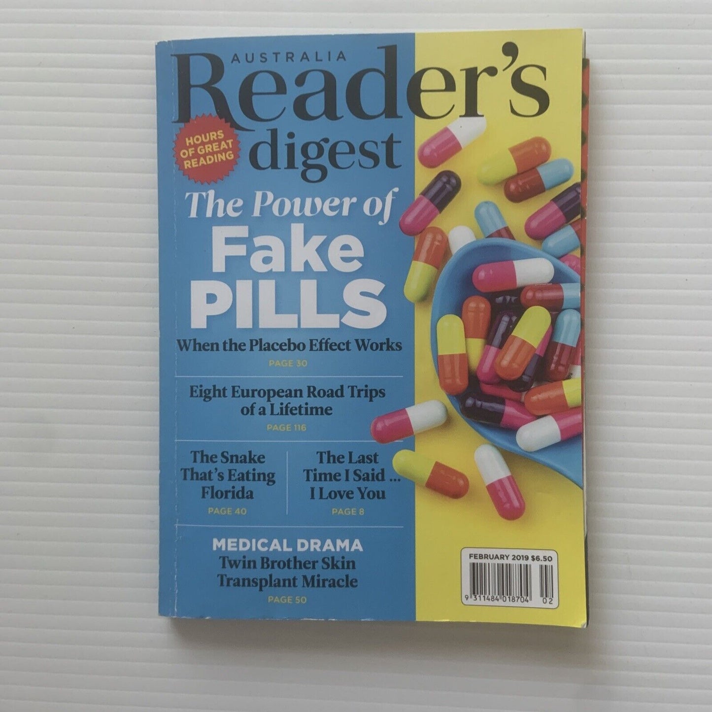 3 Book Bundle Lot Australia Reader's Digest Magazine Dec 2018 Feb 2019 Nov 2020