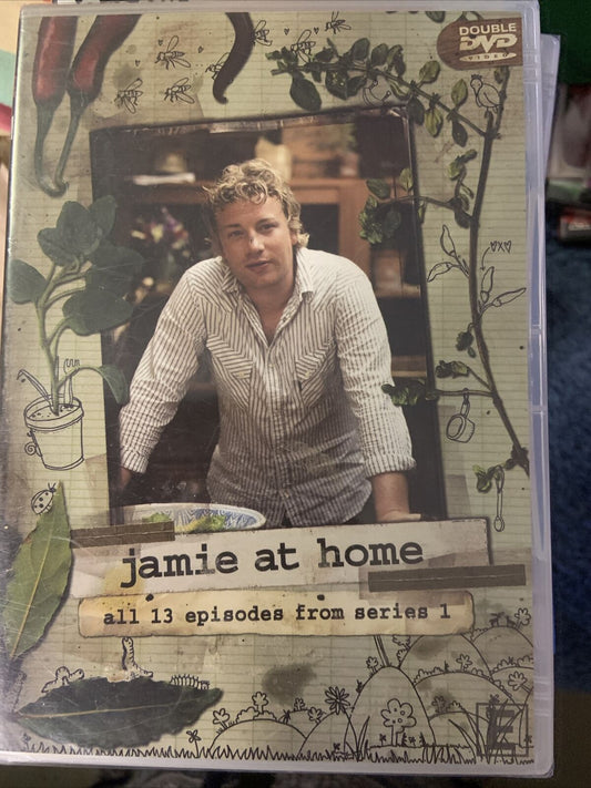 DVD JAMIE AT HOME Series 1 One 13 Episodes 2007 Celebrity Chef 2 Disc Sealed NEW